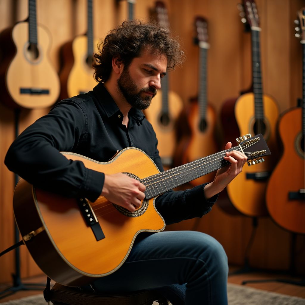Testiranje zvuka gitare